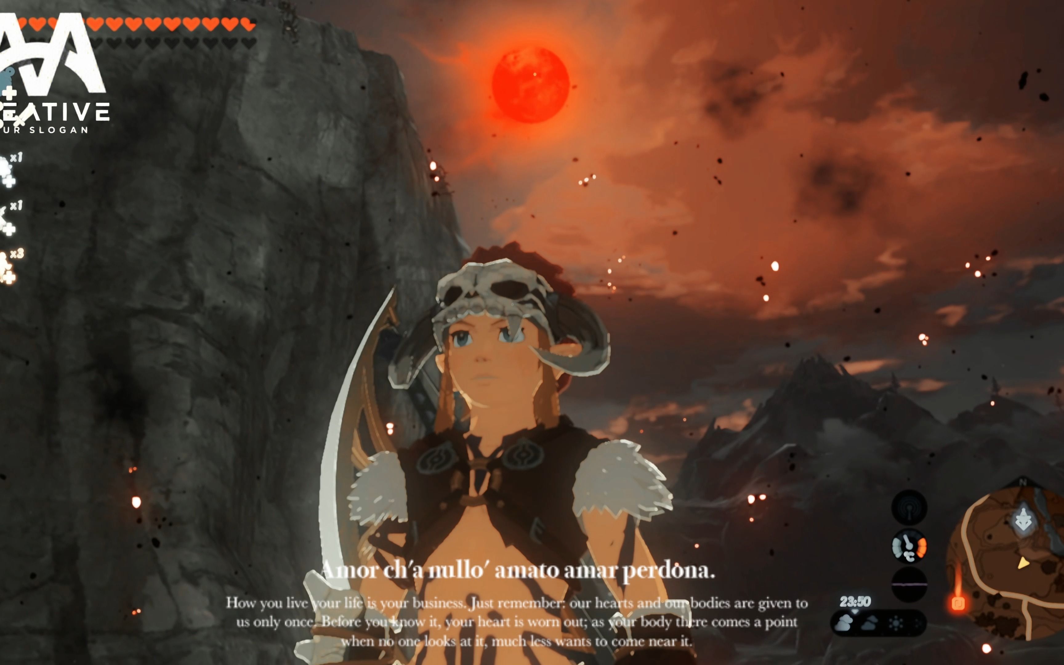 血月了,人马该死了.#等塞尔达王国之泪的无聊日子