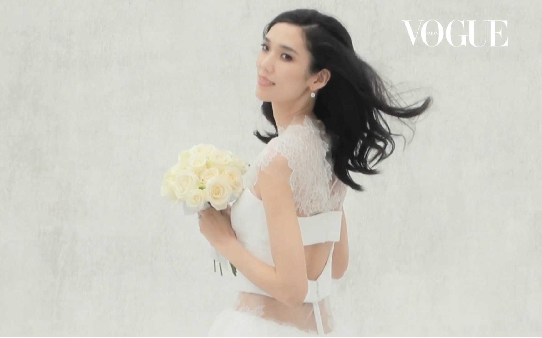 VOGUE WEDDING春夏刊 冈本多绪封面拍摄哔哩哔哩bilibili