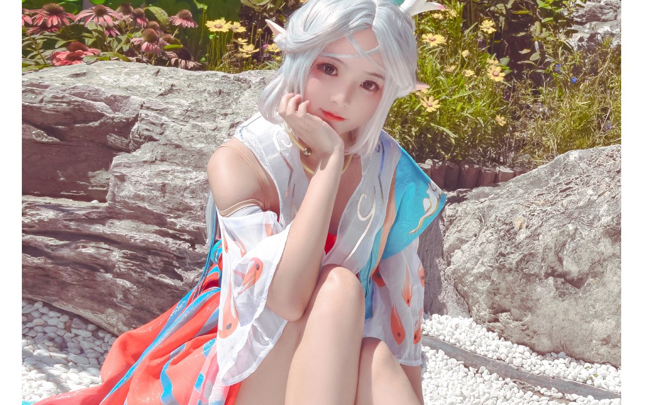 小姐姐cos瑶瑶遇见神鹿是你的瑶妹吗