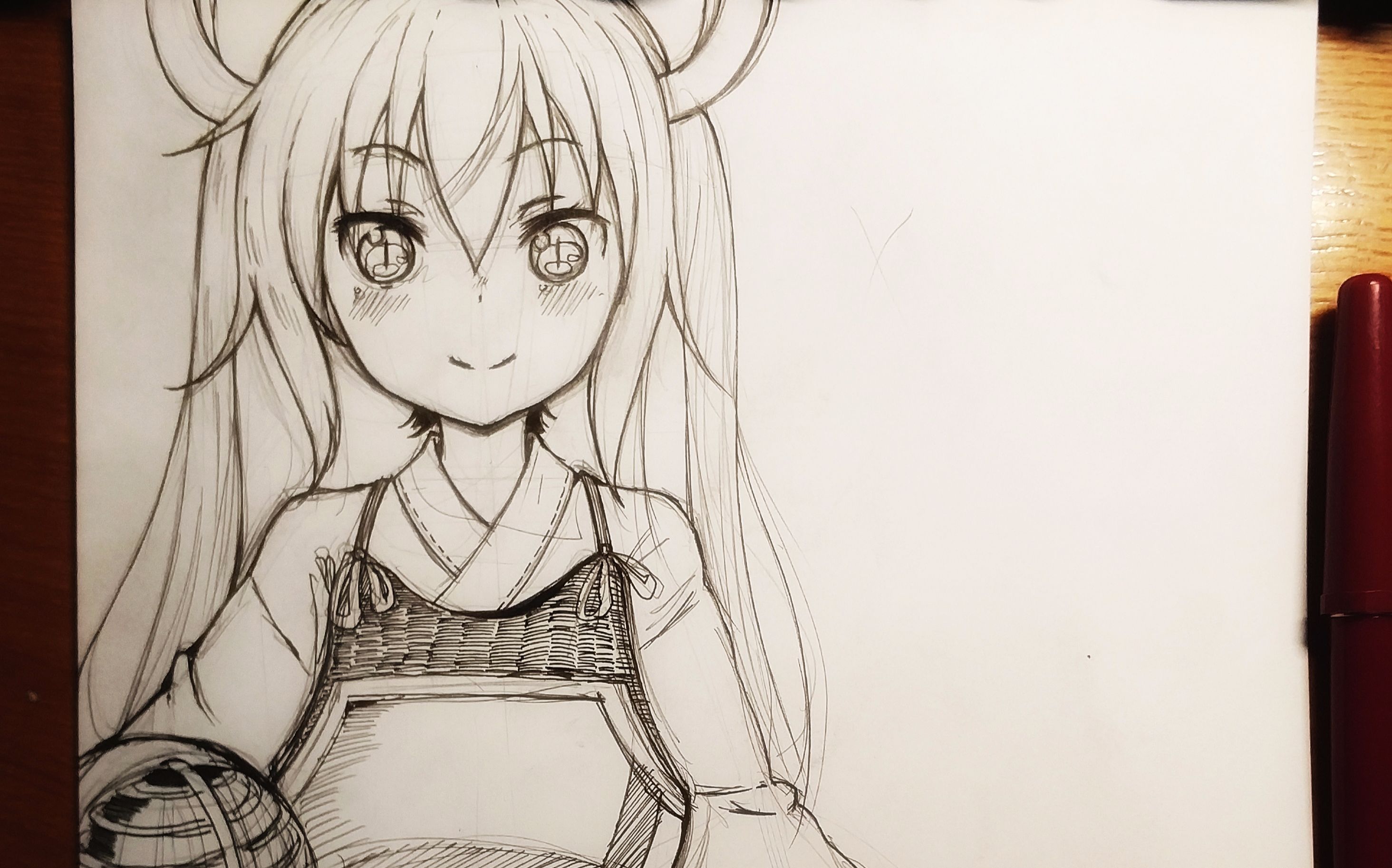 【手绘】原速录屏11#线稿临一只托尔