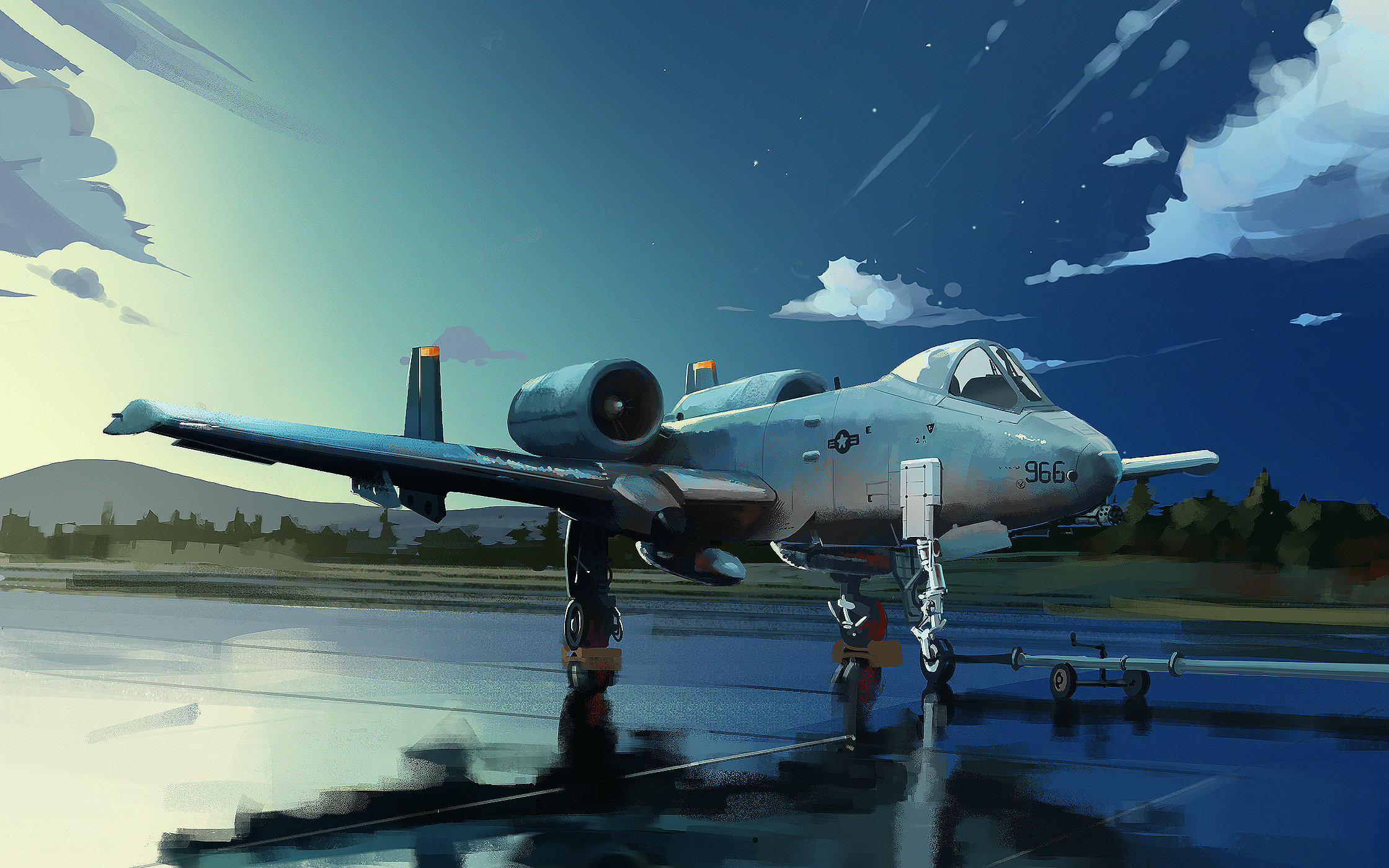 【dcs】a-10c 30mm機炮大發教輕裝甲做車_嗶哩嗶哩_bilibili