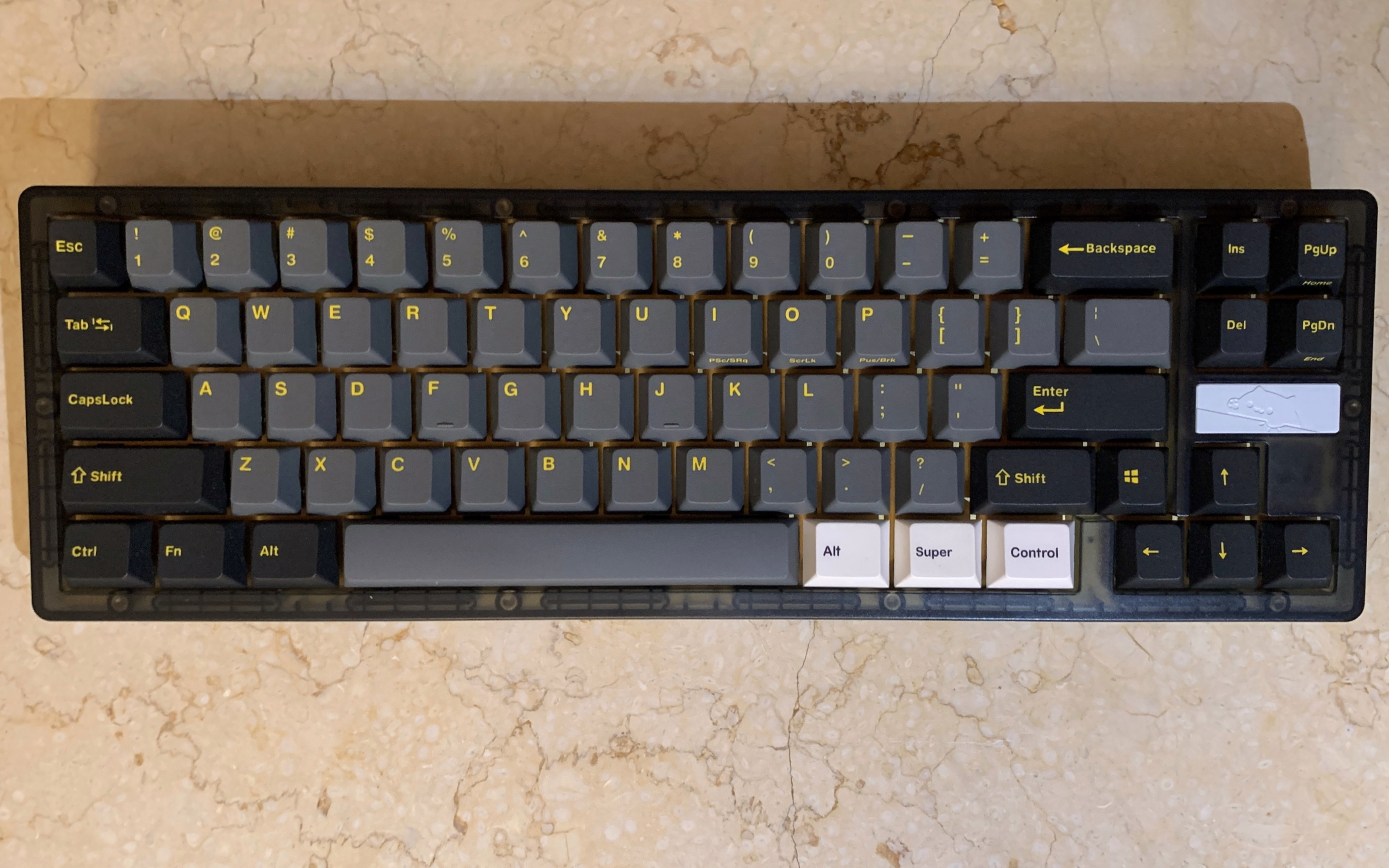 ikki aurora68 赤瞳ace轴黄铜定位板打字音_哔哩哔哩_bilibili