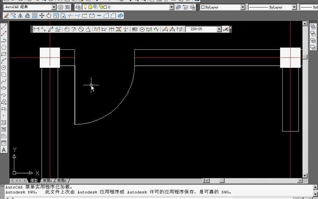 AutoCAD实例:门的绘制哔哩哔哩bilibili