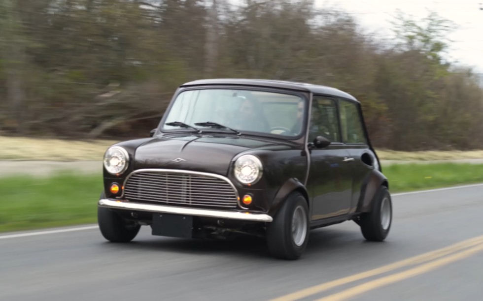 [4k]mini cooper build: 800kg   230bhp honda k20   lsd   6-speed