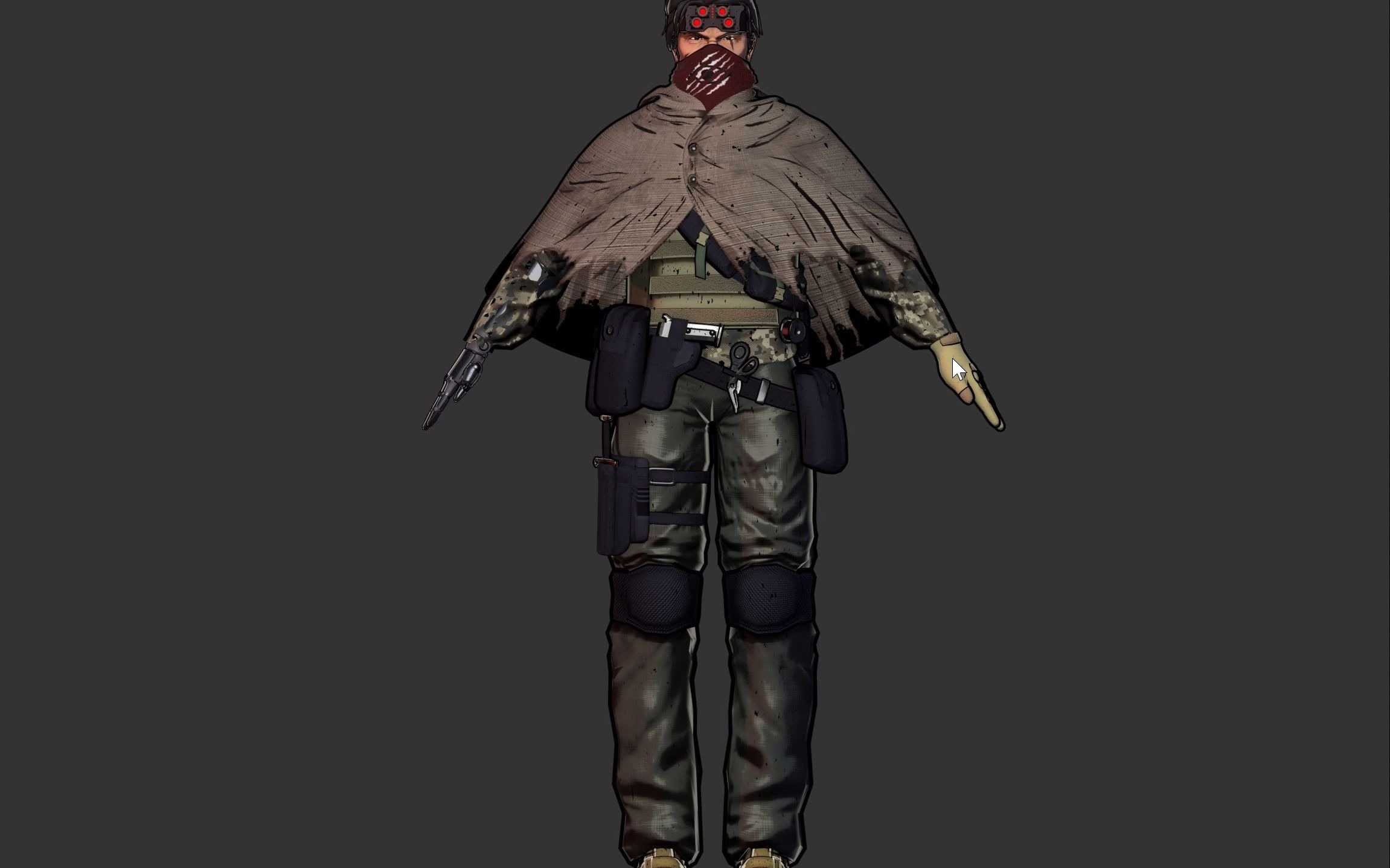 blender无主之地风格化测试