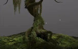 Скачать видео: Artstation – Creating Old Growth Mossy Tree Tutorial（附文件）苔藓制作教程【Zbrush】