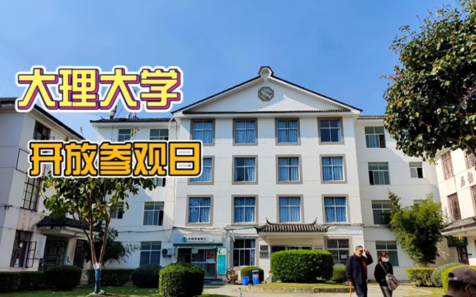 大理大学古城校区首个开放参观日,樱花盛开不要错过哦