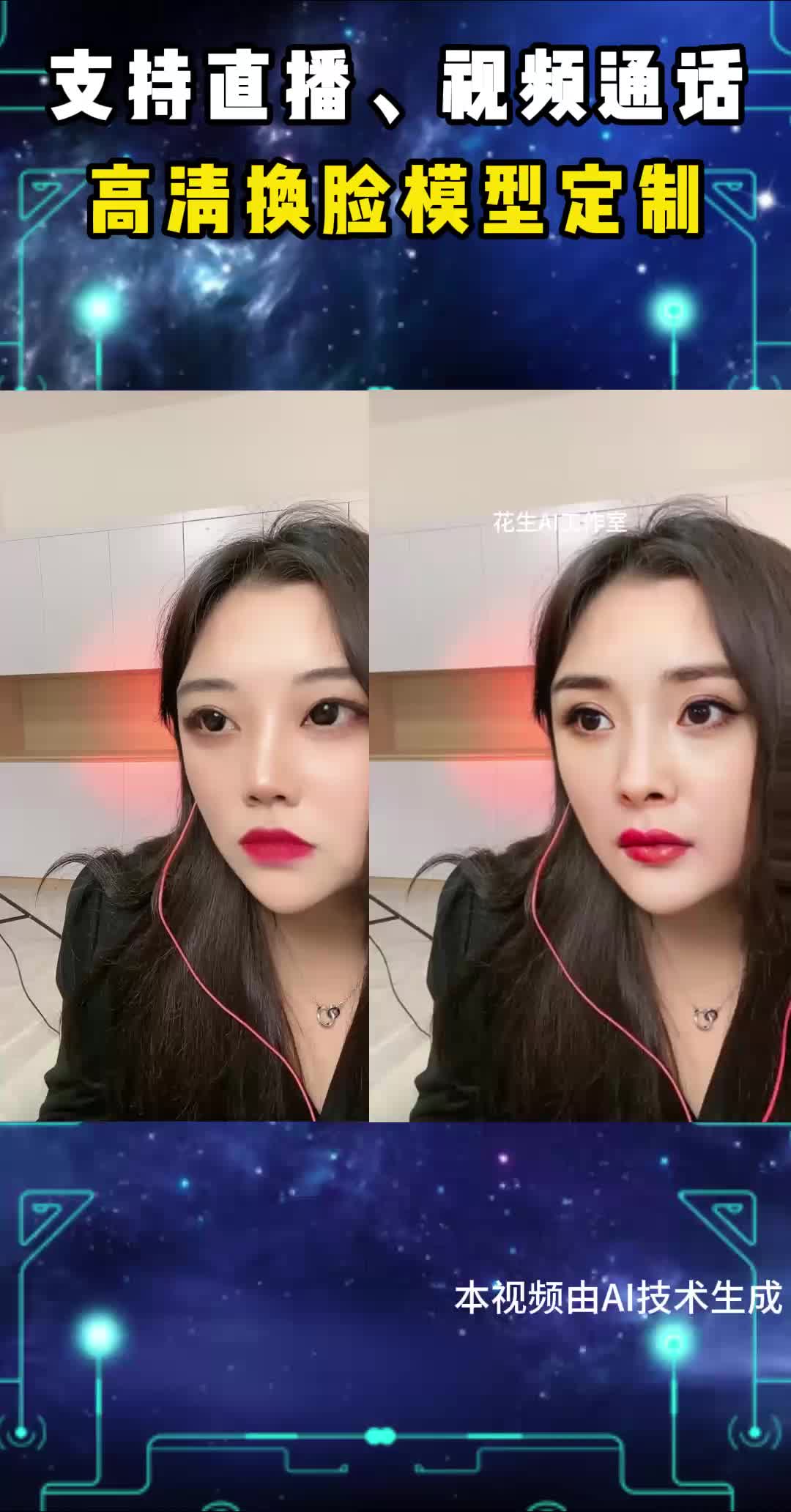 实时换脸之幂幂,支持直播换脸视频通话换脸