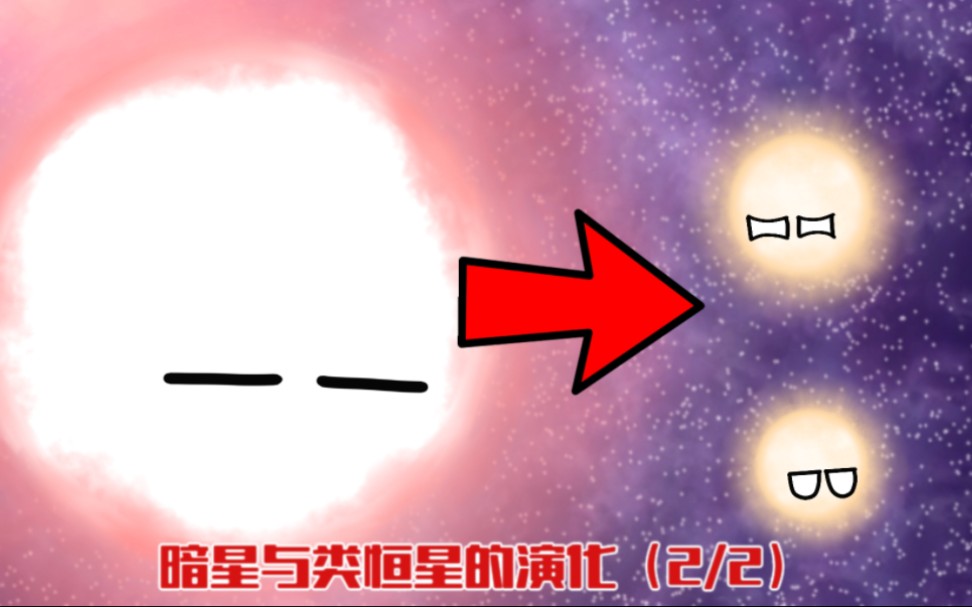 【恒星科普】暗星与类恒星的演化(『2/2』)哔哩哔哩bilibili