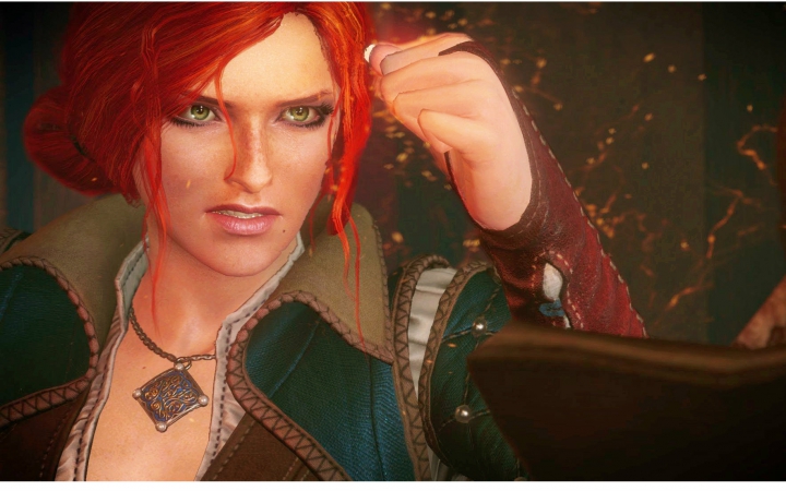 紫雨carol巫师3狂猎特莉丝重要支线逃出生天