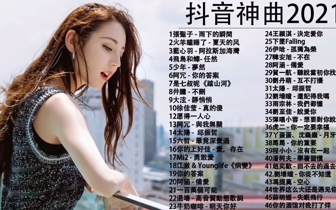 抖音流行歌曲2021- 热门音乐2020/最火流行歌曲推荐_哔哩哔哩_bilibili