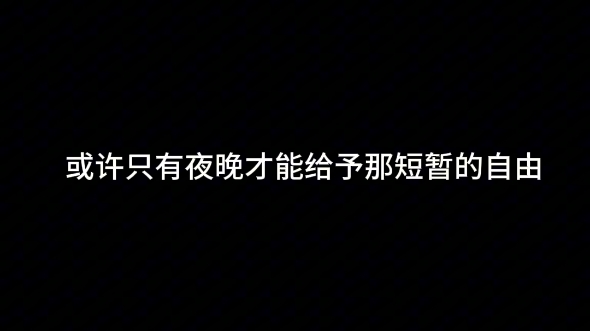 熬的不是夜,而是短暂的自由