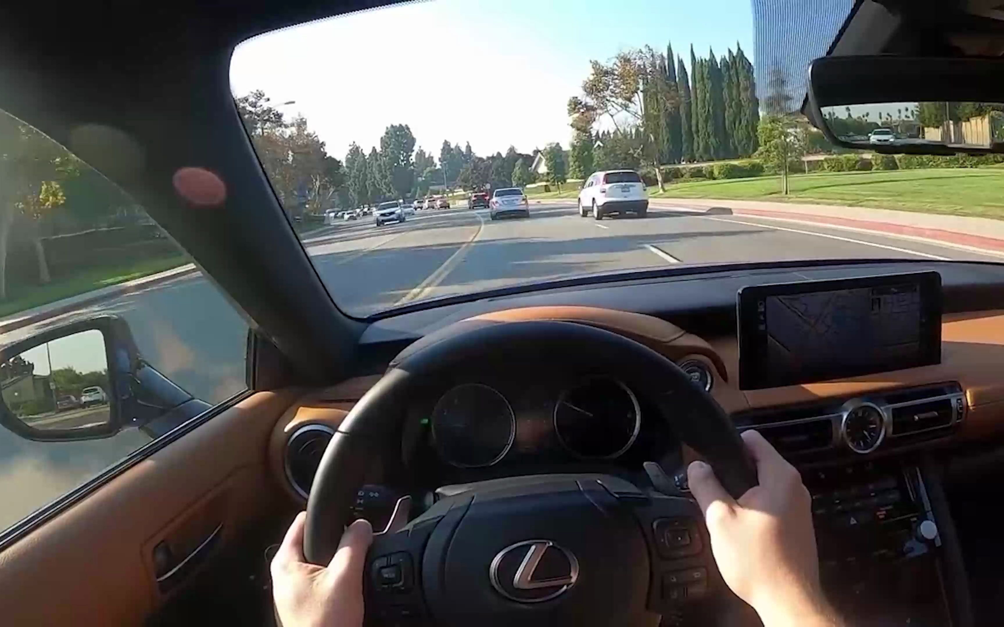 2021 雷克萨斯is300 awd 3.5升 v6 试驾 - 第一视角