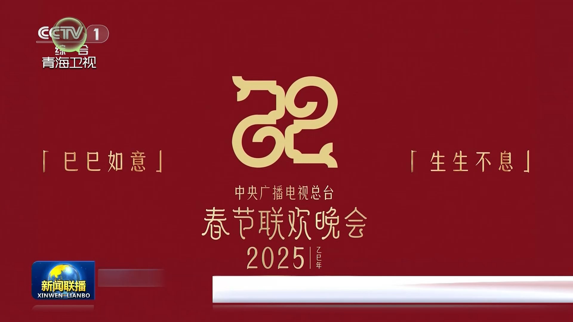 [新闻联播]2025年总台春晚主题和主标识发布哔哩哔哩bilibili