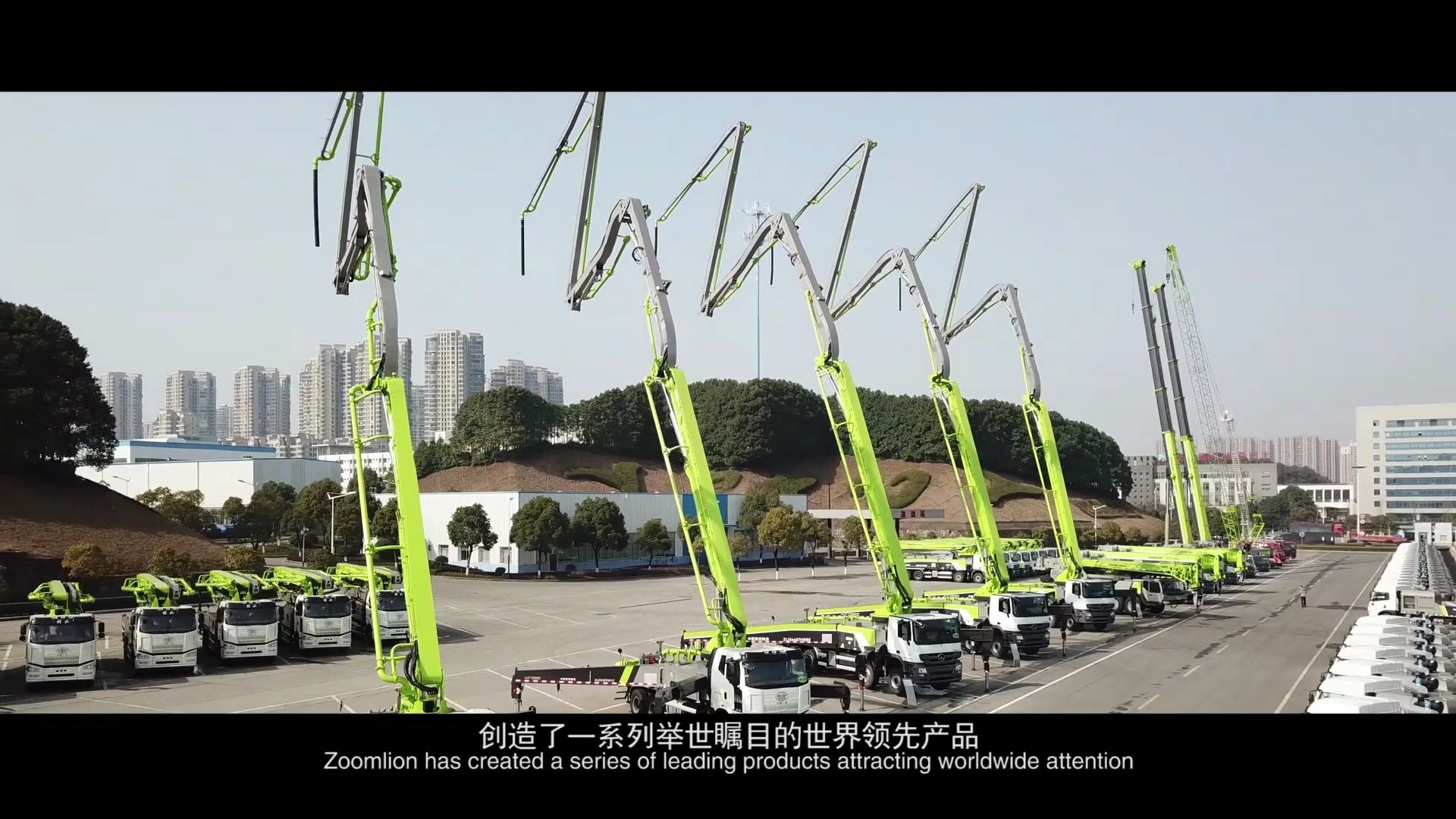 中联重科zoomlion国外宣传片