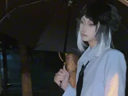 Download Video: 【文豪野犬芥川龙之介cos】横滨的秋雨中，你在等谁回来