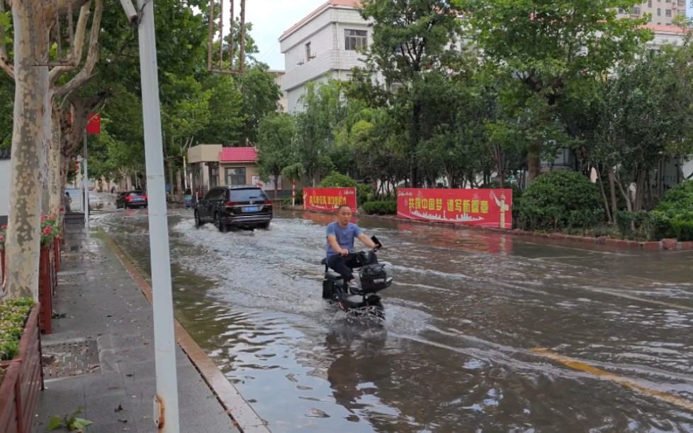 [图]传说中的江北水城——聊城，下完雨才是完全体...