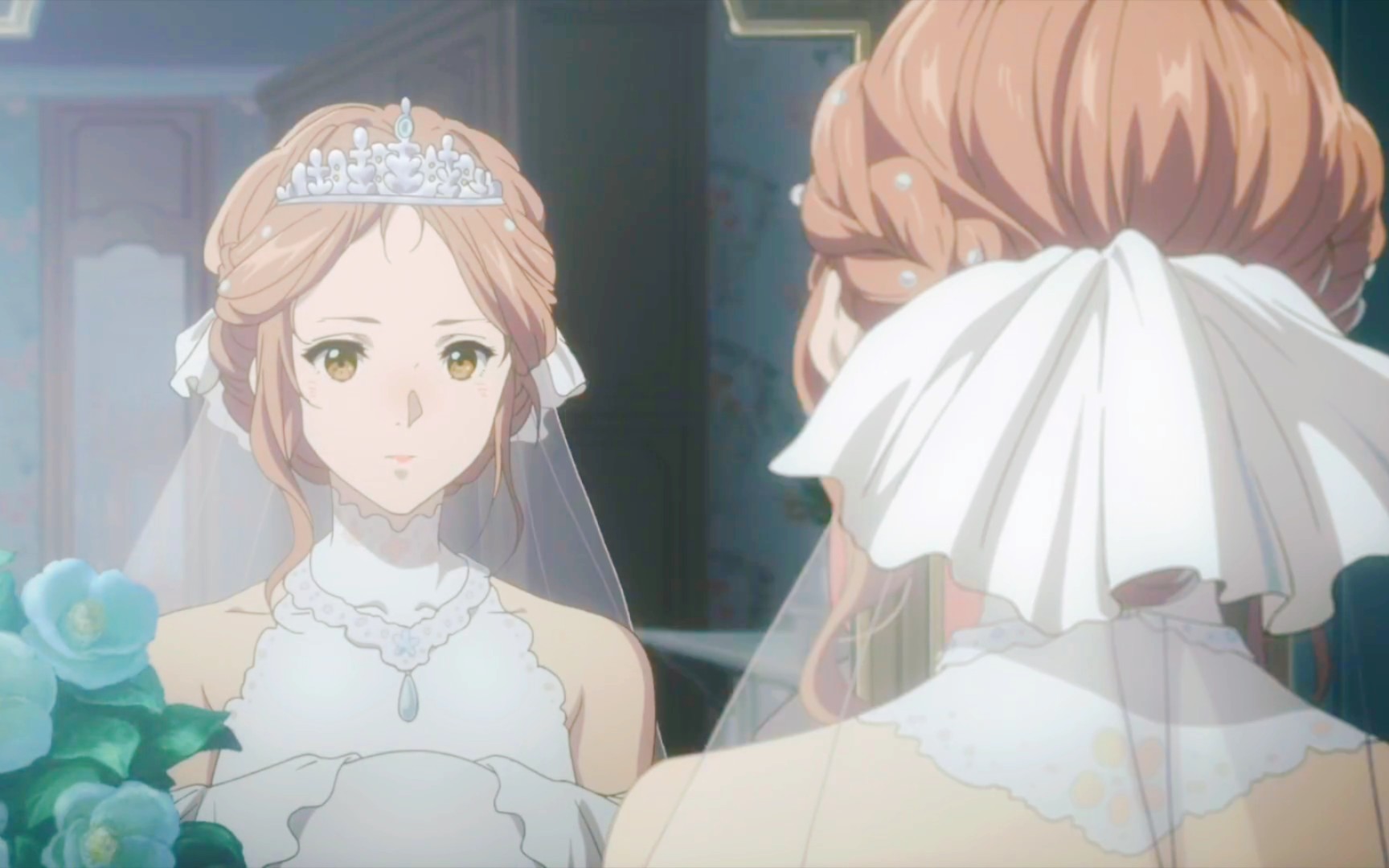 薇尔莉特伊芙加登婚纱公主感恩