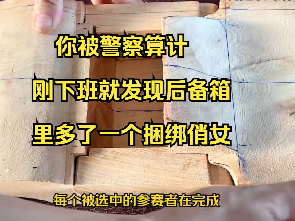 你被警察算计,刚下班就发现后备箱里多了一个捆绑俏女哔哩哔哩bilibili