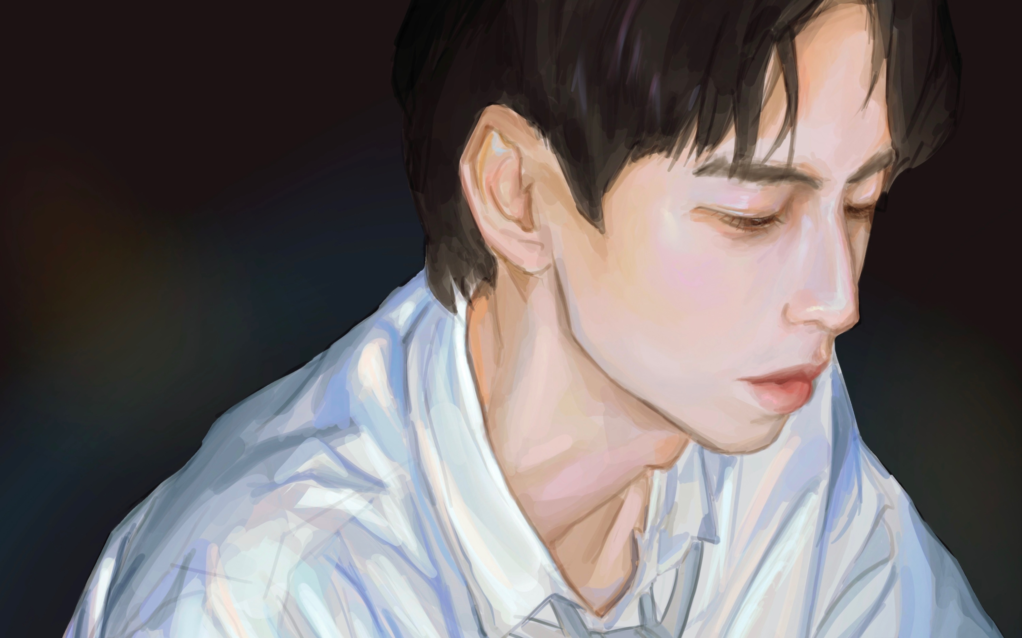 【蒲熠星】我 可 太 会 画 帅 哥 啦