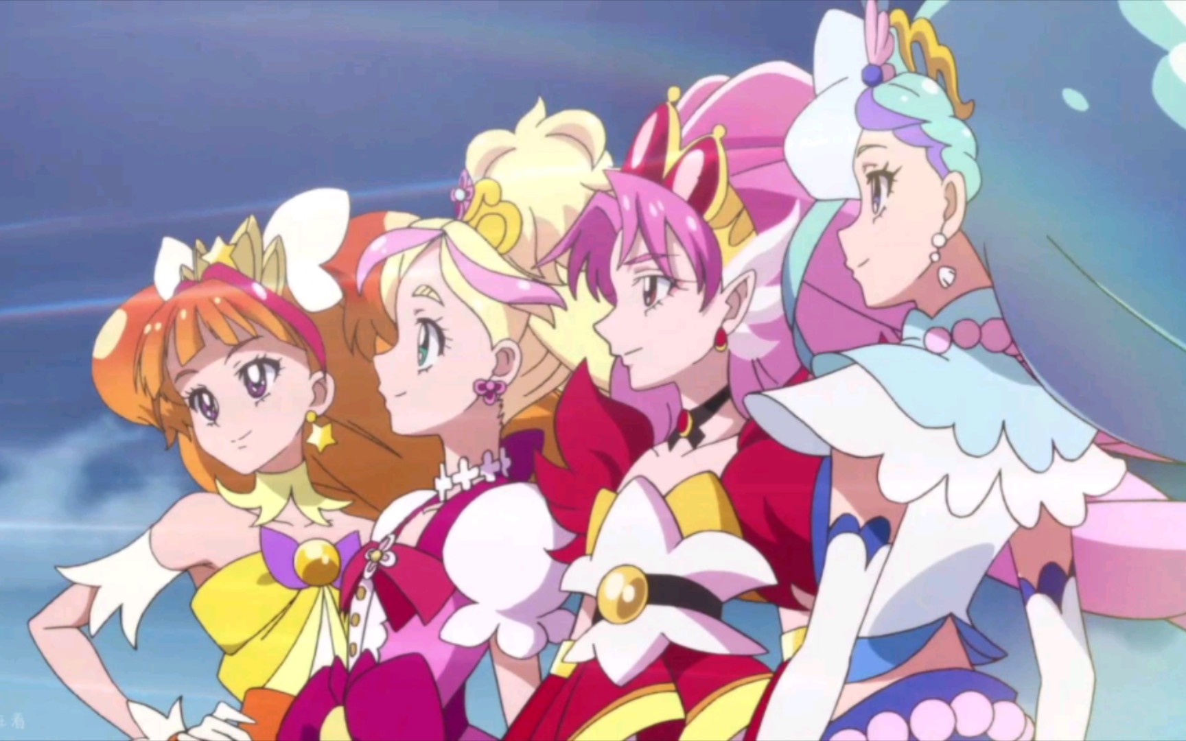 [图]Miracle Go! プリンセスプリキュア (Miracle Go！Princess光之美少女)漫展比赛背景板，是的我们是原创编舞【自用】