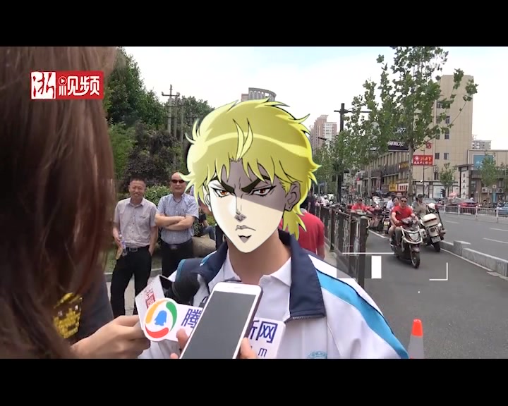 当天才少年dio第一个走出高考考场