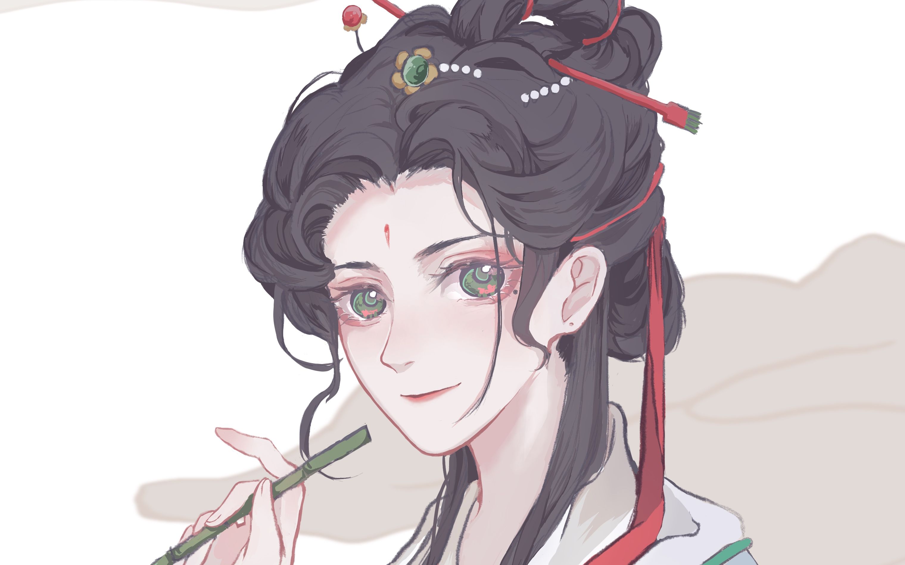 【procreate】简单上色涂个仇珠|江南百景图