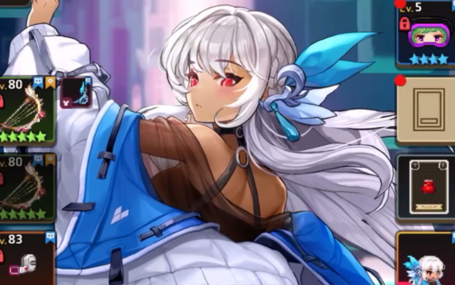 活动作品坎公骑冠剑国际服新土弓星月主题超级皮肤展示