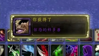 魔兽世界 8.0版本的黑海岸位面 稀有坐骑惊恐的科多兽 到底是几天才能蹲到？