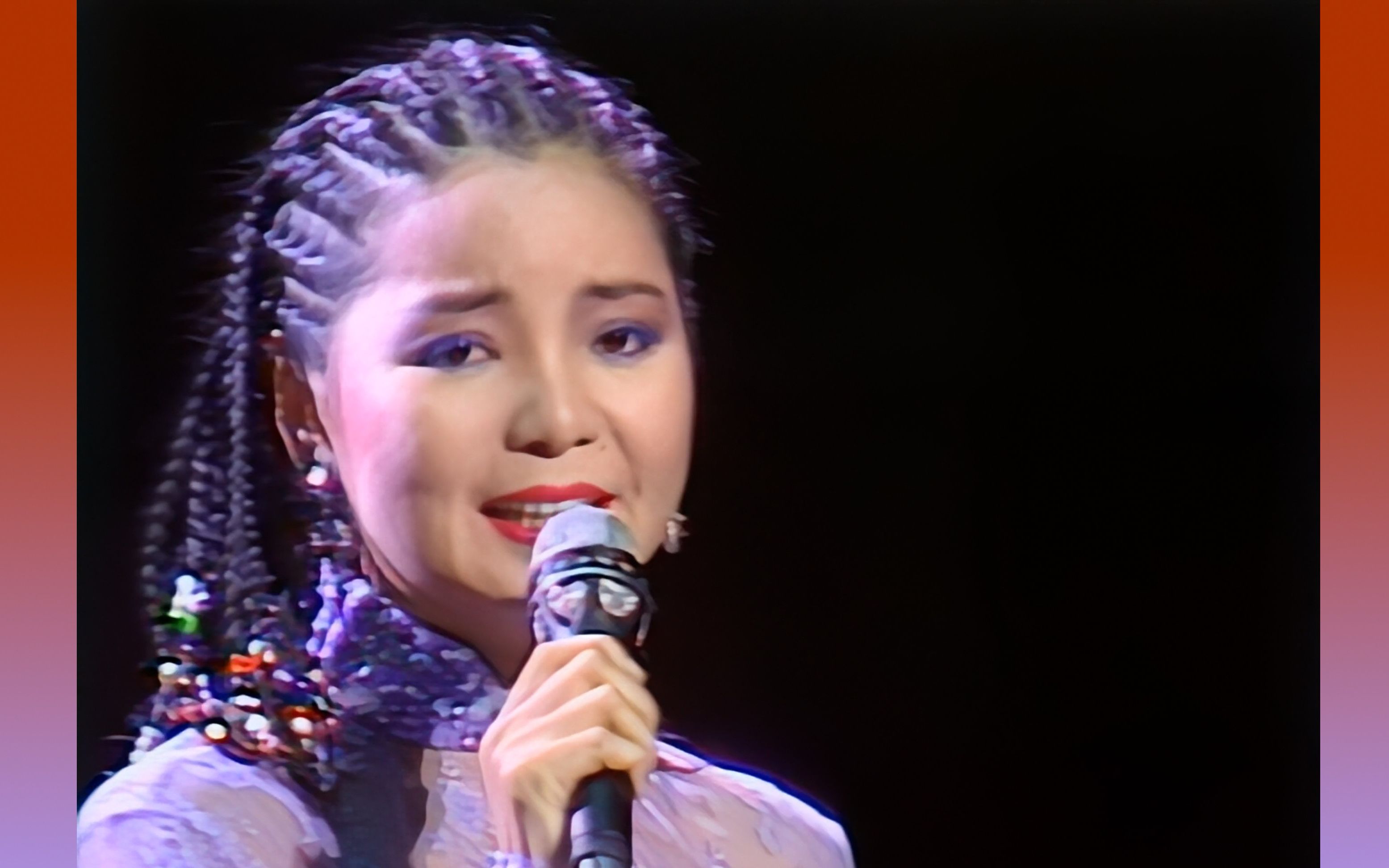 【4k 60fps · 收藏级画质】邓丽君 テレサ99テン - 船歌(1985 nhk