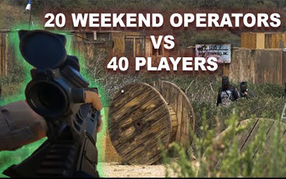 【生存游戏】20 Weekend Operators VS 40 Enemy Players哔哩哔哩bilibili