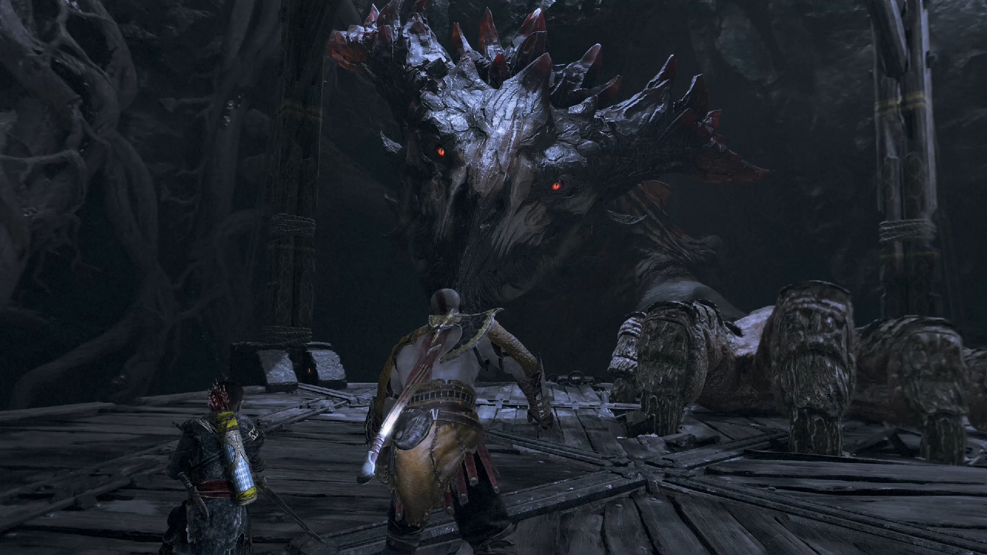 坐上升台过程中遇到雷瑟莱尔