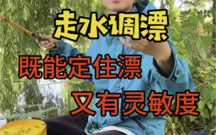 Download Video: 野钓走水就这么调，既能定住漂，又有灵敏度！