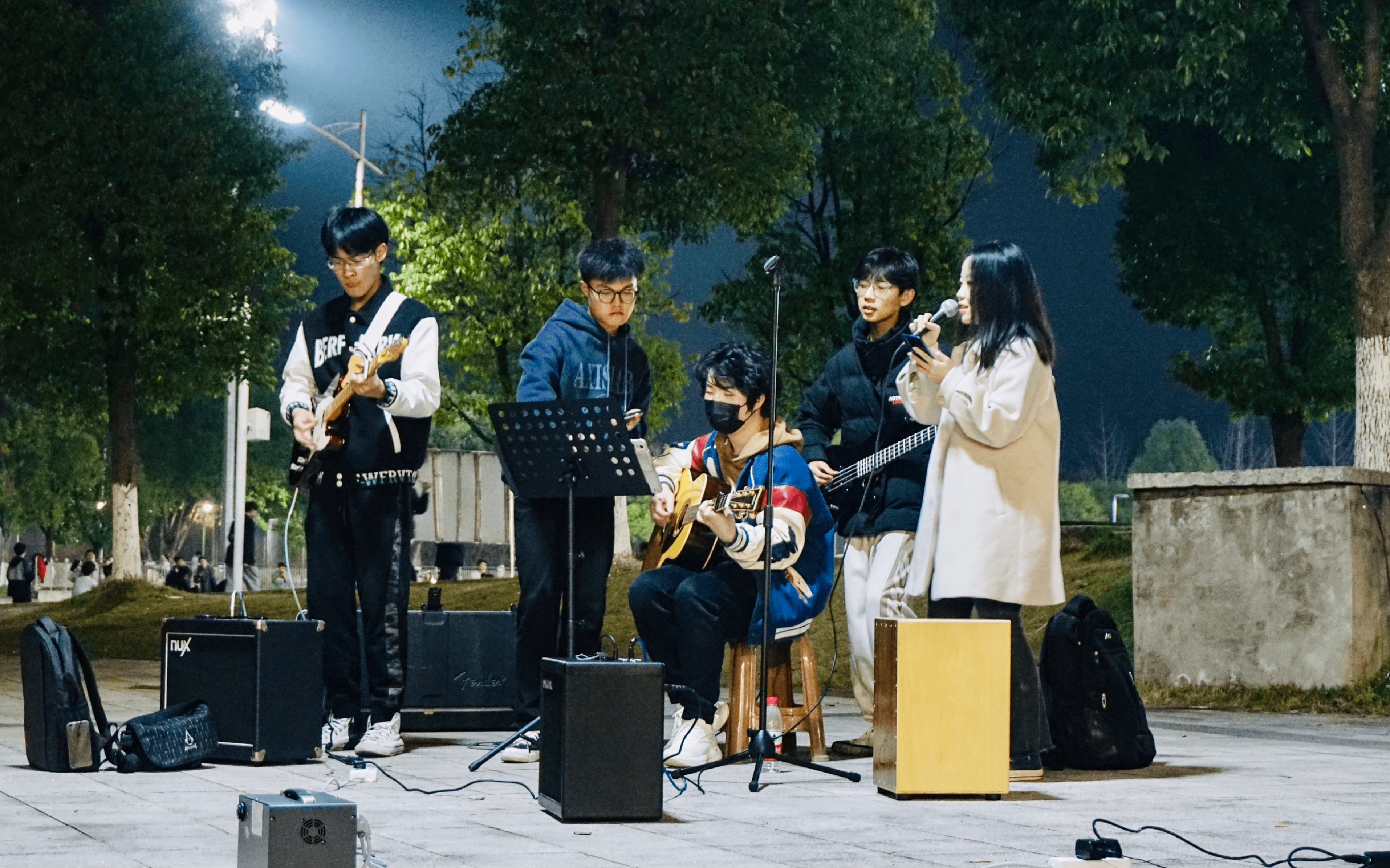 雾柒乐队首次路演