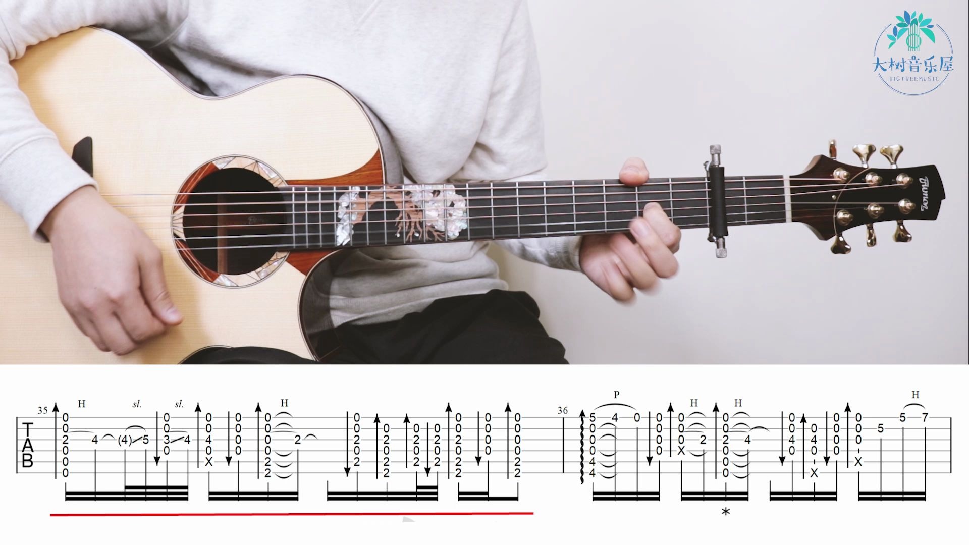 指弹教学超还原版指弹教学likeastarcover金英素youngsokim吉他指弹