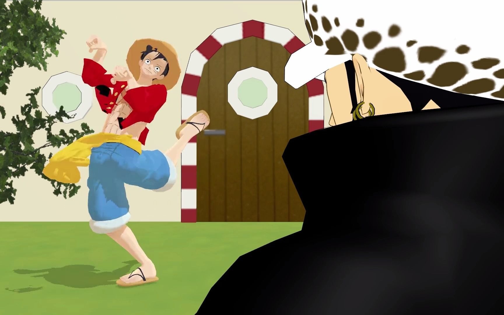 【海贼王mmd/罗路】论橡胶人的可动性 震撼罗哥一整年!