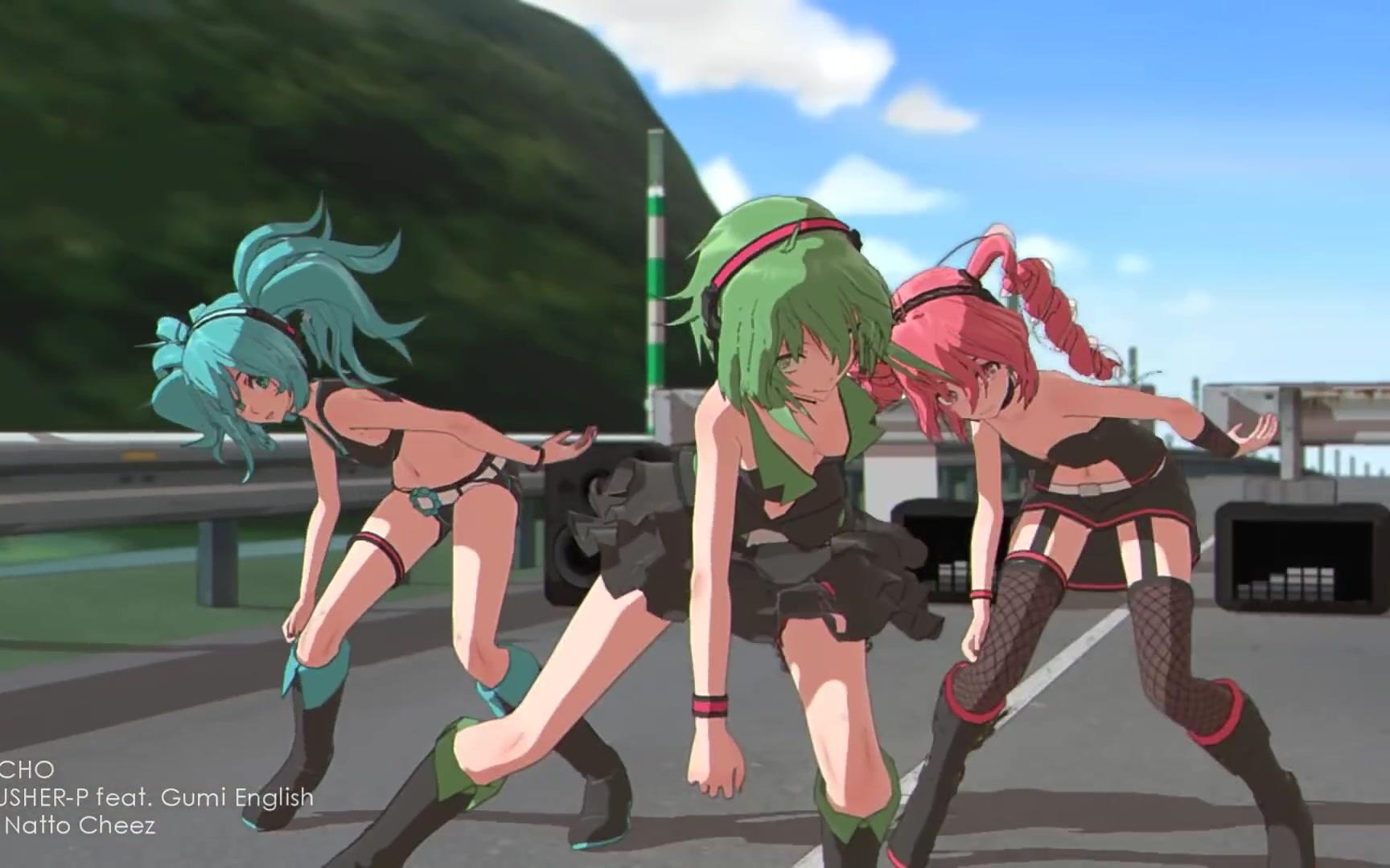 【anime style:gumi11miku11teto】 echo_哔哩哔哩_bilibili