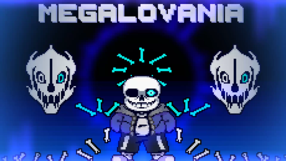 [图]【UnderTale】UnderTale Sans审判曲-《MegaLovania》狂妄之人（UL_REMAKE）