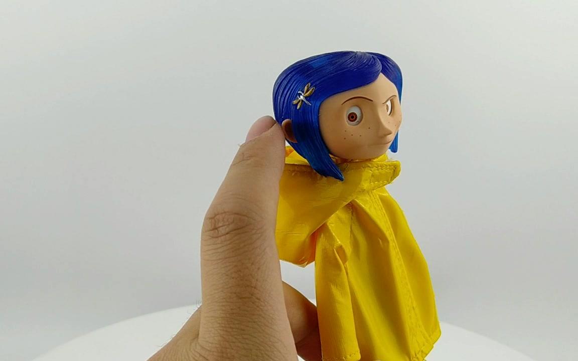 【模玩分享】neca鬼妈妈卡洛琳 雨衣版neca卡洛琳_哔哩哔哩_bilibili