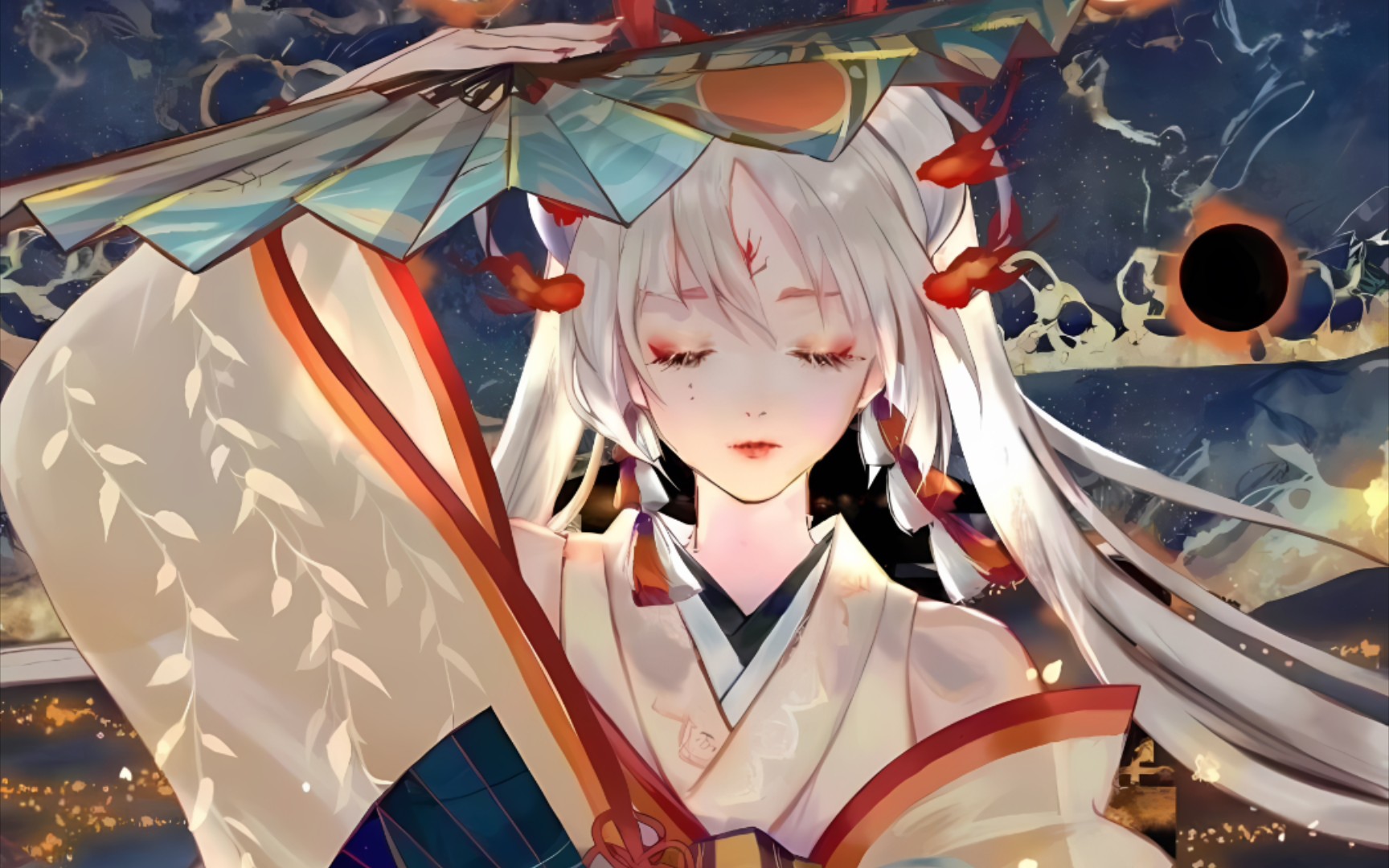 【决战平安京】面灵气&不知火