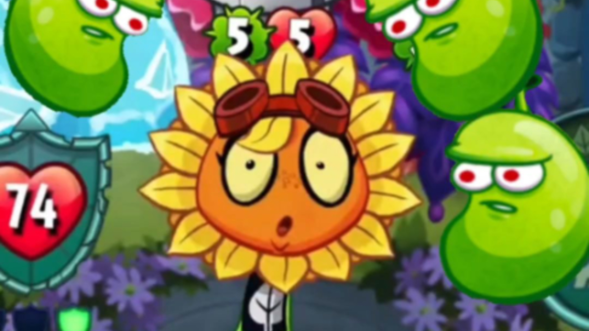 直击英雄,耀斑花的神秘小连招《植物大战僵尸英雄》