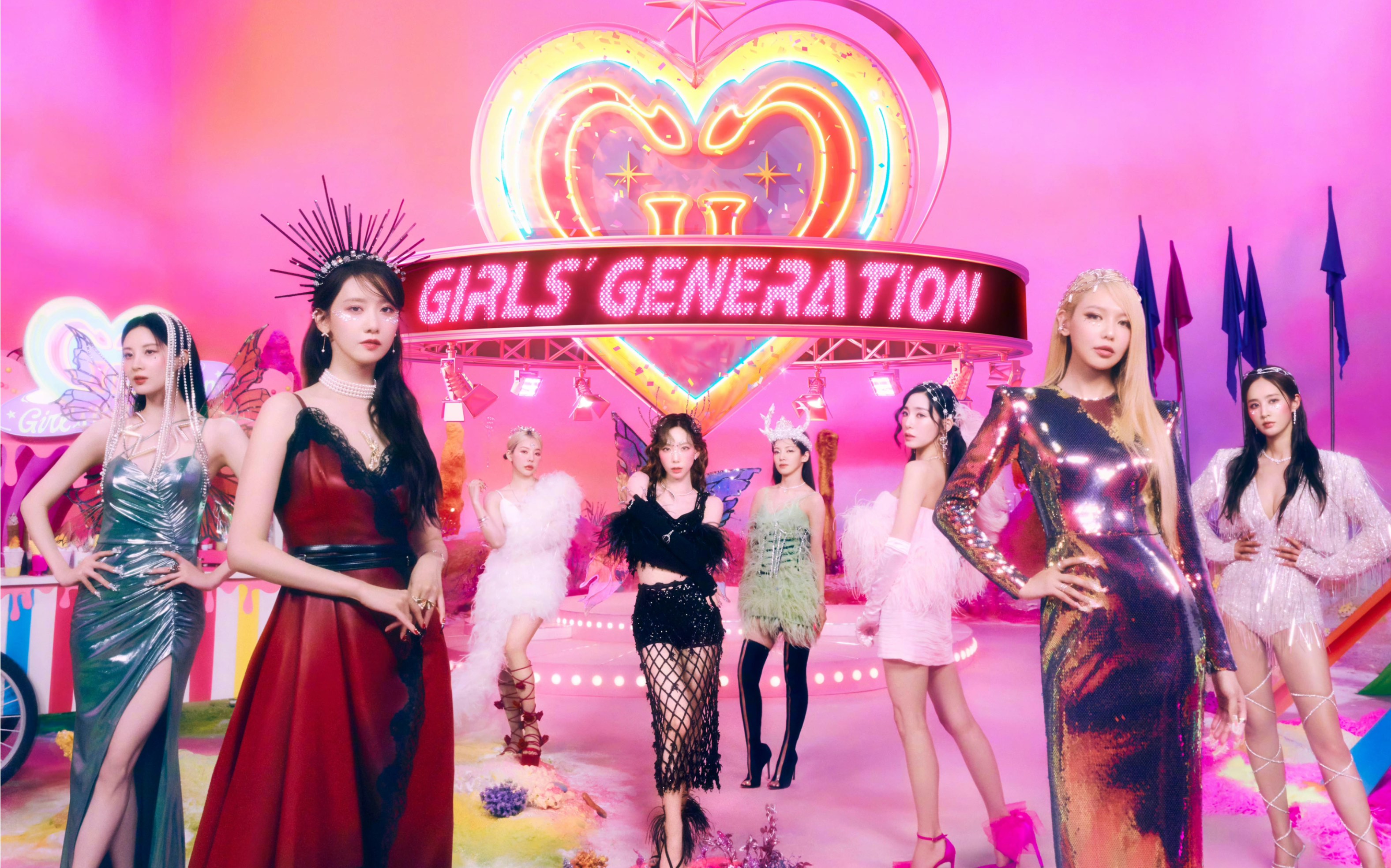 [图]【4k中字】Girls' Generation -FOREVER 1 MV中韩字幕丨超清收藏级画质丨永远是少女时代