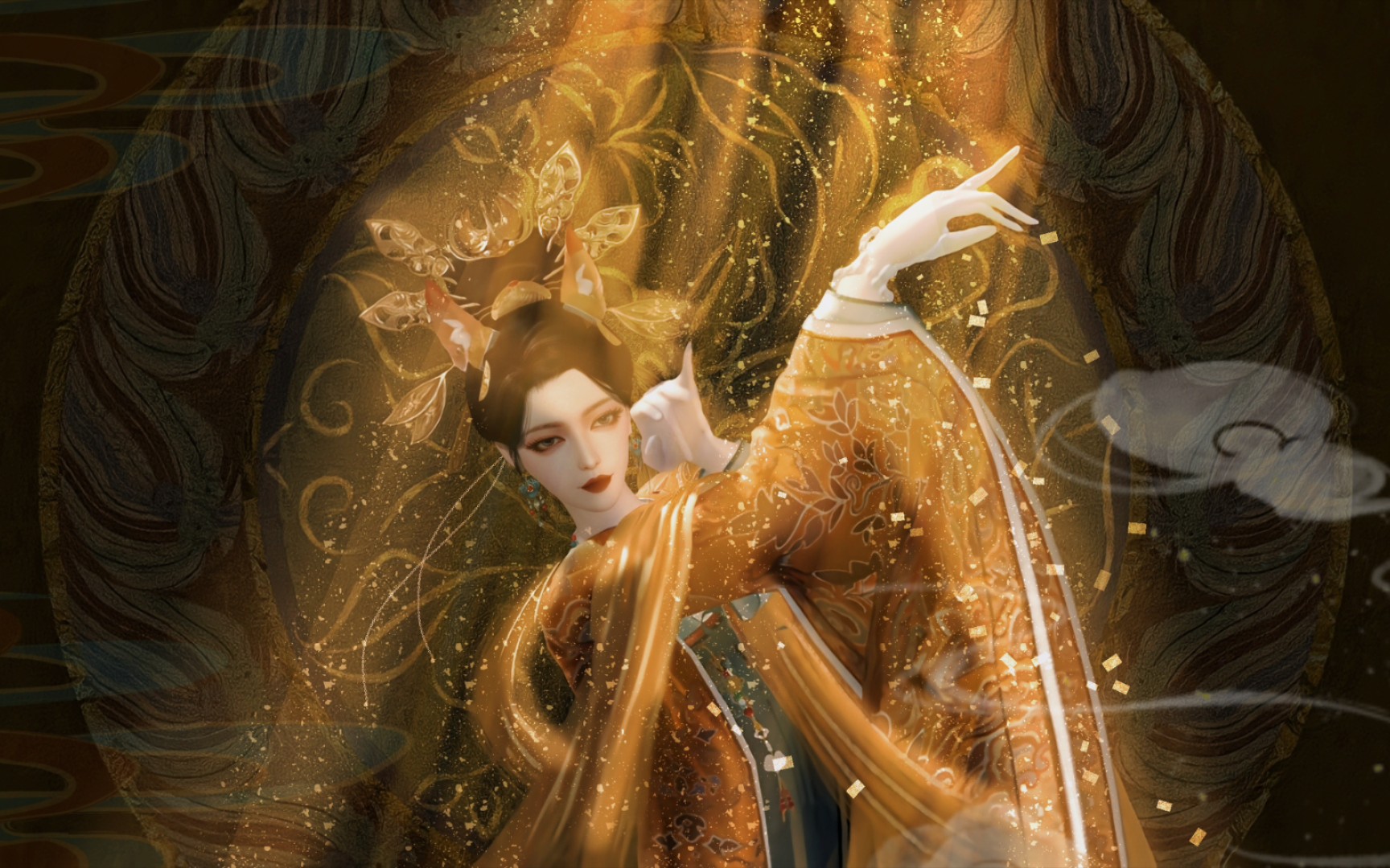 【一梦江湖截图】一梦敦煌 p图过程_手机游戏热门视频