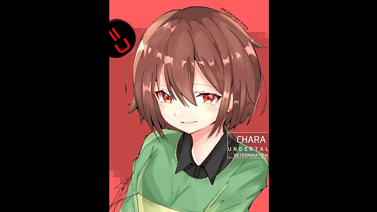 认为好看的Chara和Frisk的一些图片哔哩哔哩bilibili