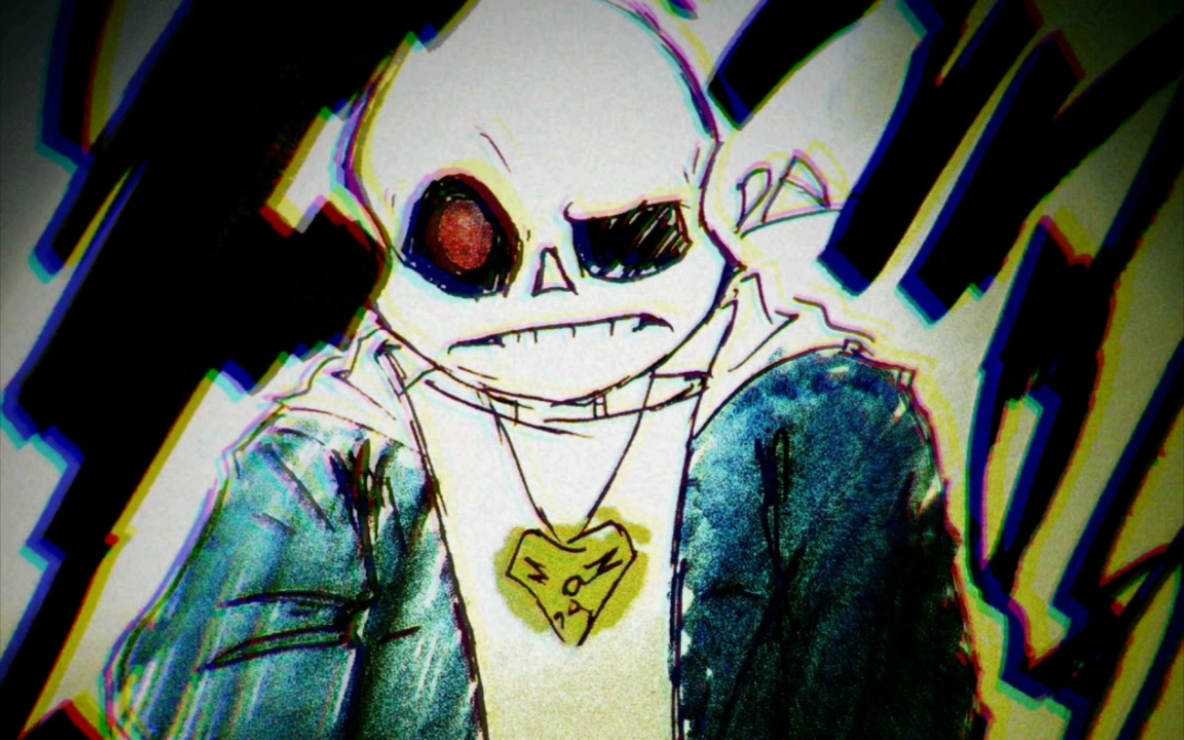 【undertale au/depressedtale sans复仇曲《blinded by hatred/仇障