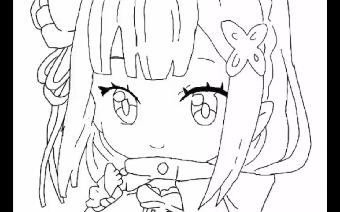 【指绘】艾米莉亚 上色 没有什么是填色完成不了的