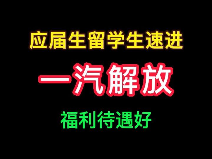 一汽解放校园招聘哔哩哔哩bilibili