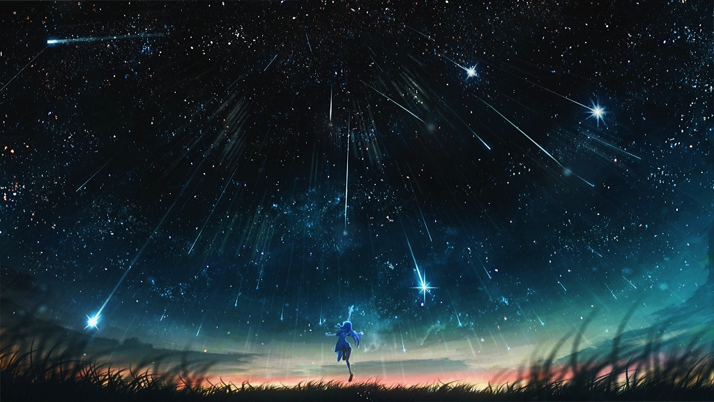 【wallpaper engine】4k高清壁纸分享 meteor girl