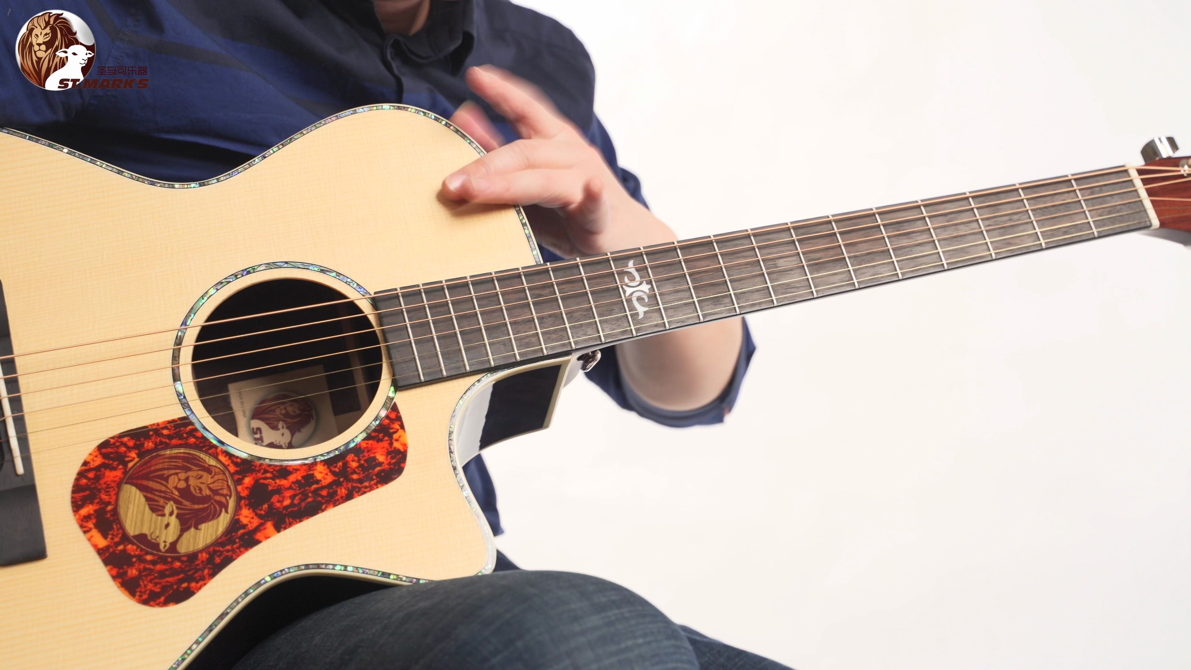 andy mckee《drifting》 圣马可cl170c吉他.指弹吉他·2800元