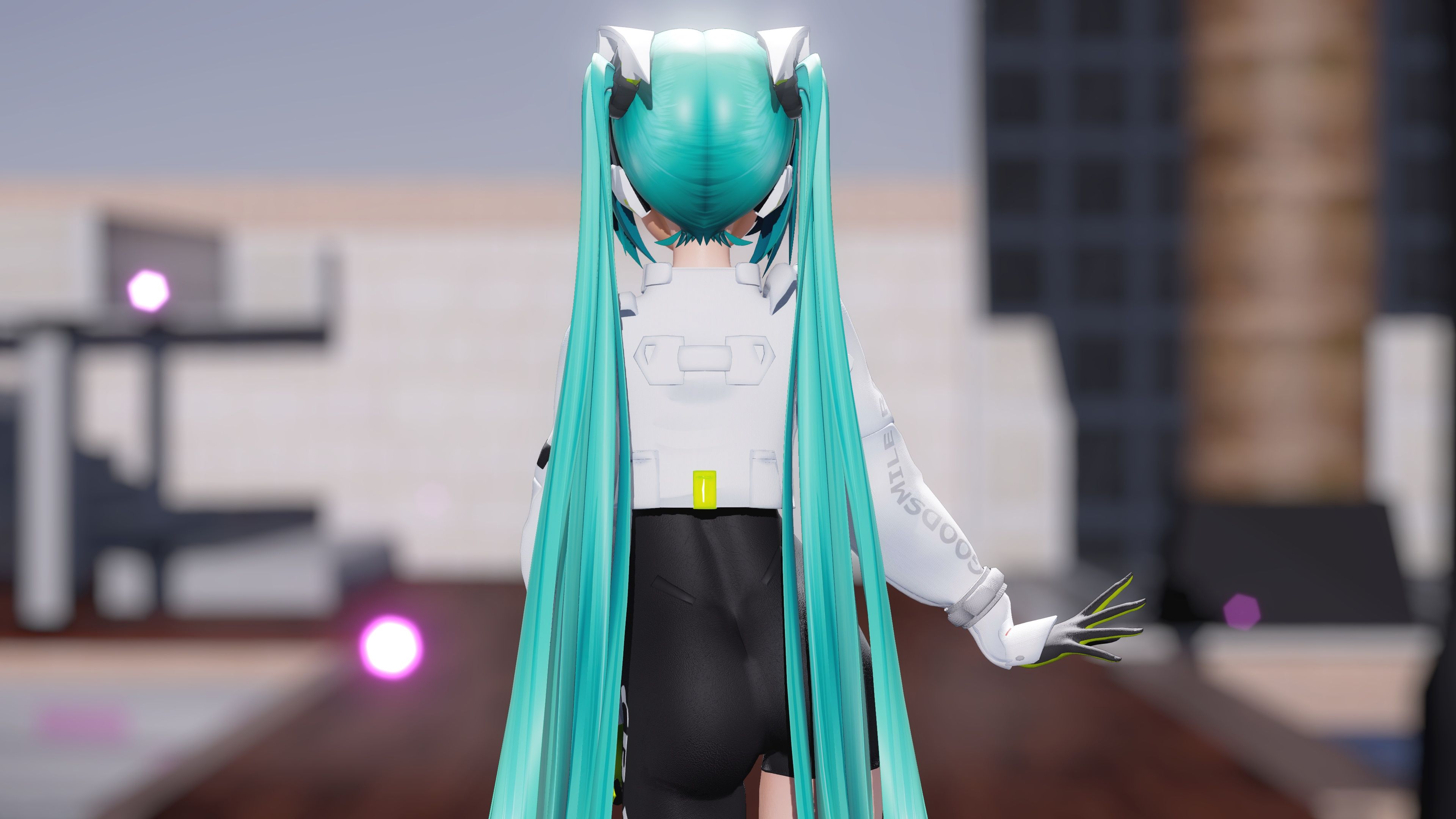 【初音MMD】赛车miku  Phone Number哔哩哔哩bilibili